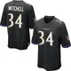 Game Black Youth Keaton Mitchell Baltimore Ravens Jersey