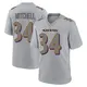 Game Gray Men's Keaton Mitchell Baltimore Ravens Atmosphere Fashion Jersey