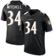 Legend Black Men's Keaton Mitchell Baltimore Ravens Jersey