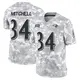 Limited Arctic Camo Men's Keaton Mitchell Baltimore Ravens 2024 Salute to Service Jersey