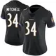 Limited Black Women's Keaton Mitchell Baltimore Ravens Alternate Vapor Untouchable Jersey